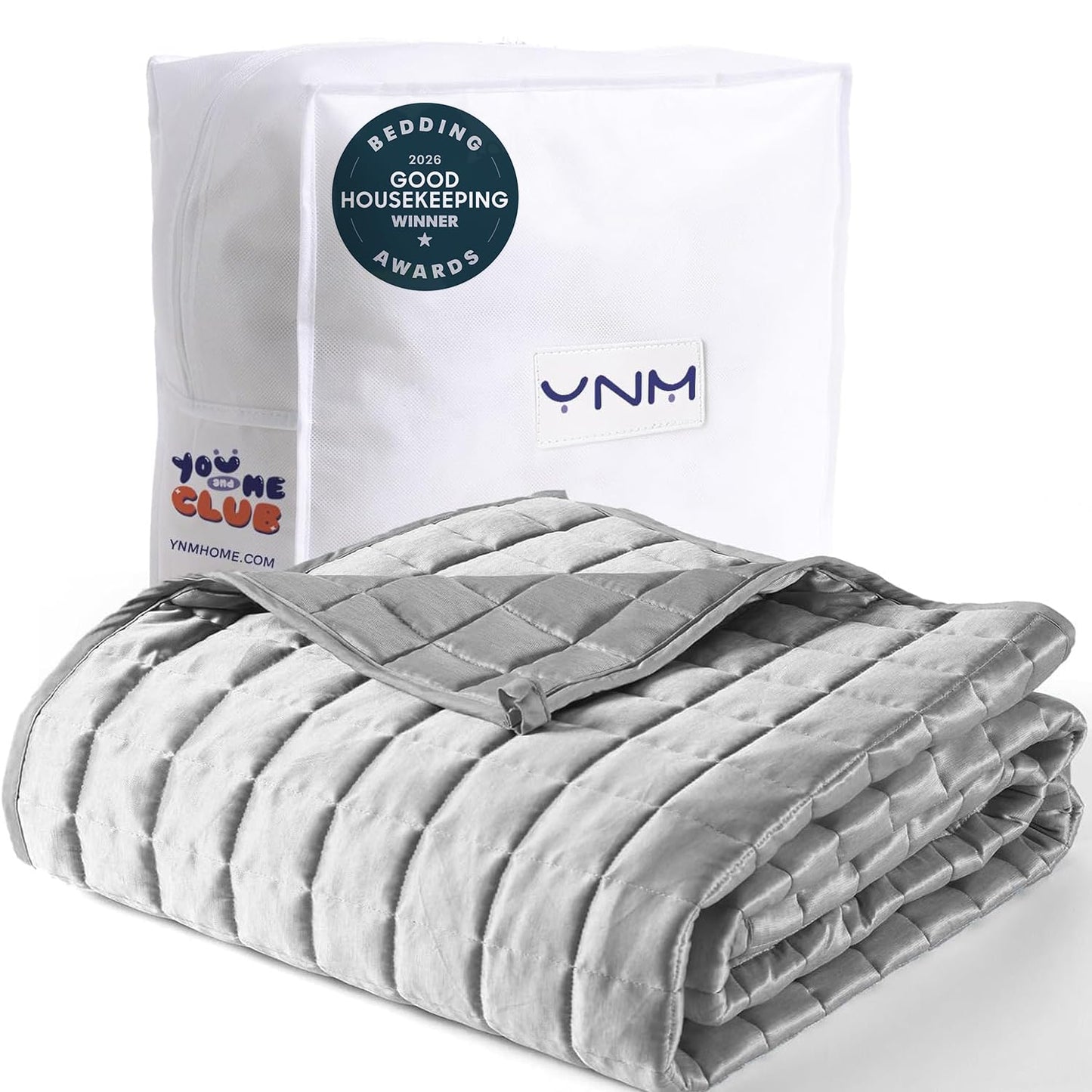 Cooling Weighted Blanket Glass Bead All Season Heavy Bed Throw