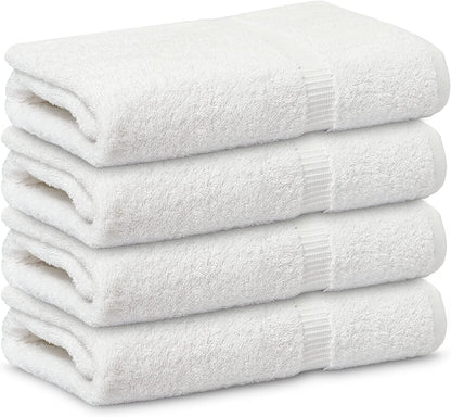 Ring Spun Cotton Bath Towel Set Hotel Spa Soft Absorbent Towels 27x54