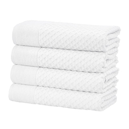 Quick Dry Cotton Bath Towel Set Absorbent Durable Bathroom Towels