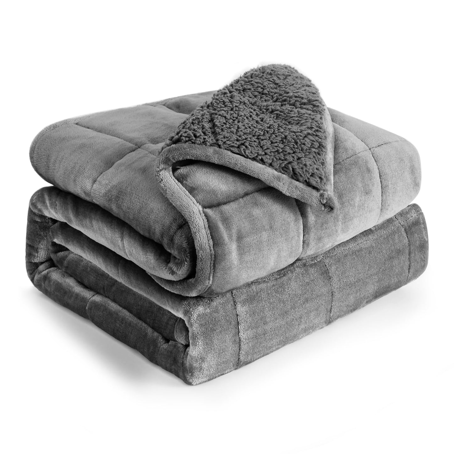 Cottonblue Fleece Sherpa Weighted Blanket