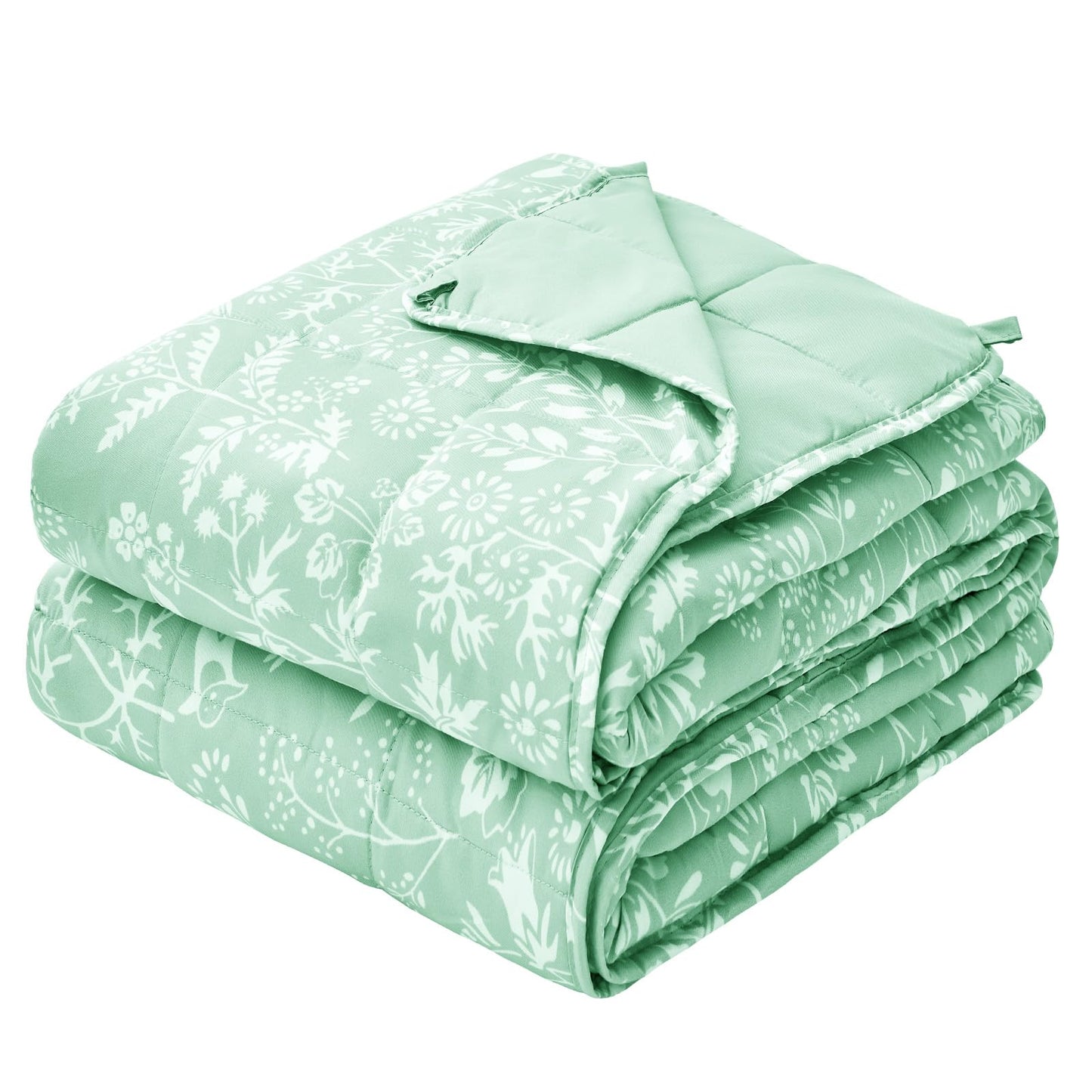 Cooling Weighted Blanket Microfiber Glass Bead Machine Washable Heavy Blanket