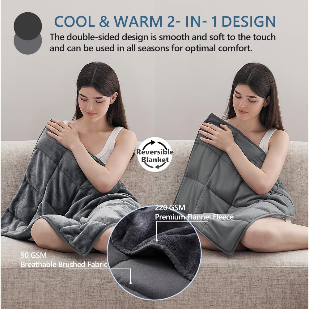 L'AGRATY Weighted Blanket
