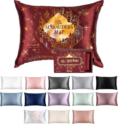 Silk Pillowcase 100% Mulberry Silk 22 Momme Smooth Hair Skin Pillow Cover