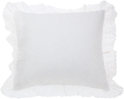 FRESH IDEAS Ruffled Bed Pillow Shams