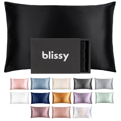 Silk Pillowcase 100% Mulberry Silk 22 Momme Smooth Hair Skin Pillow Cover