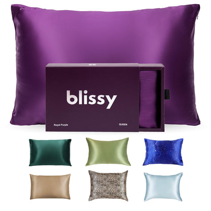 Silk Pillowcase 100% Mulberry Silk 22 Momme Smooth Hair Skin Pillow Cover