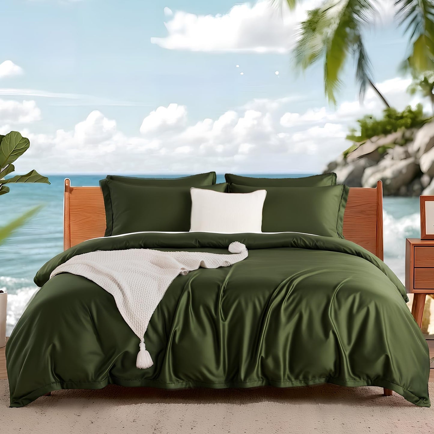 NEXHOME PRO Duvet Cover Set Viscose from Bamboo