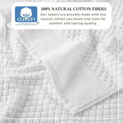 Quick Dry Cotton Bath Towel Set Absorbent Durable Bathroom Towels