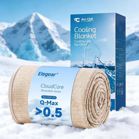 Cooling Blanket Lightweight Breathable Summer Sleep Blanket