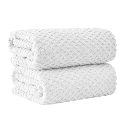 Quick Dry Cotton Bath Towel Set Absorbent Durable Bathroom Towels