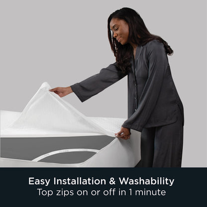 AllerEase Platinum Zip-Off Top Mattress Protector