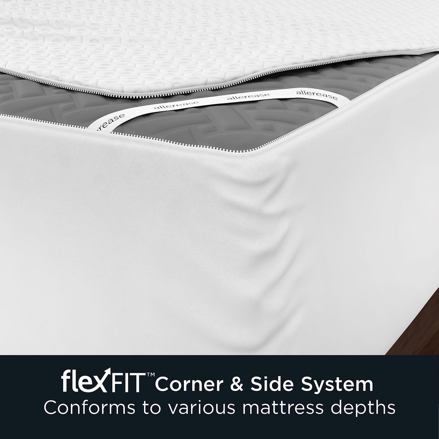 AllerEase Platinum Zip-Off Top Mattress Protector