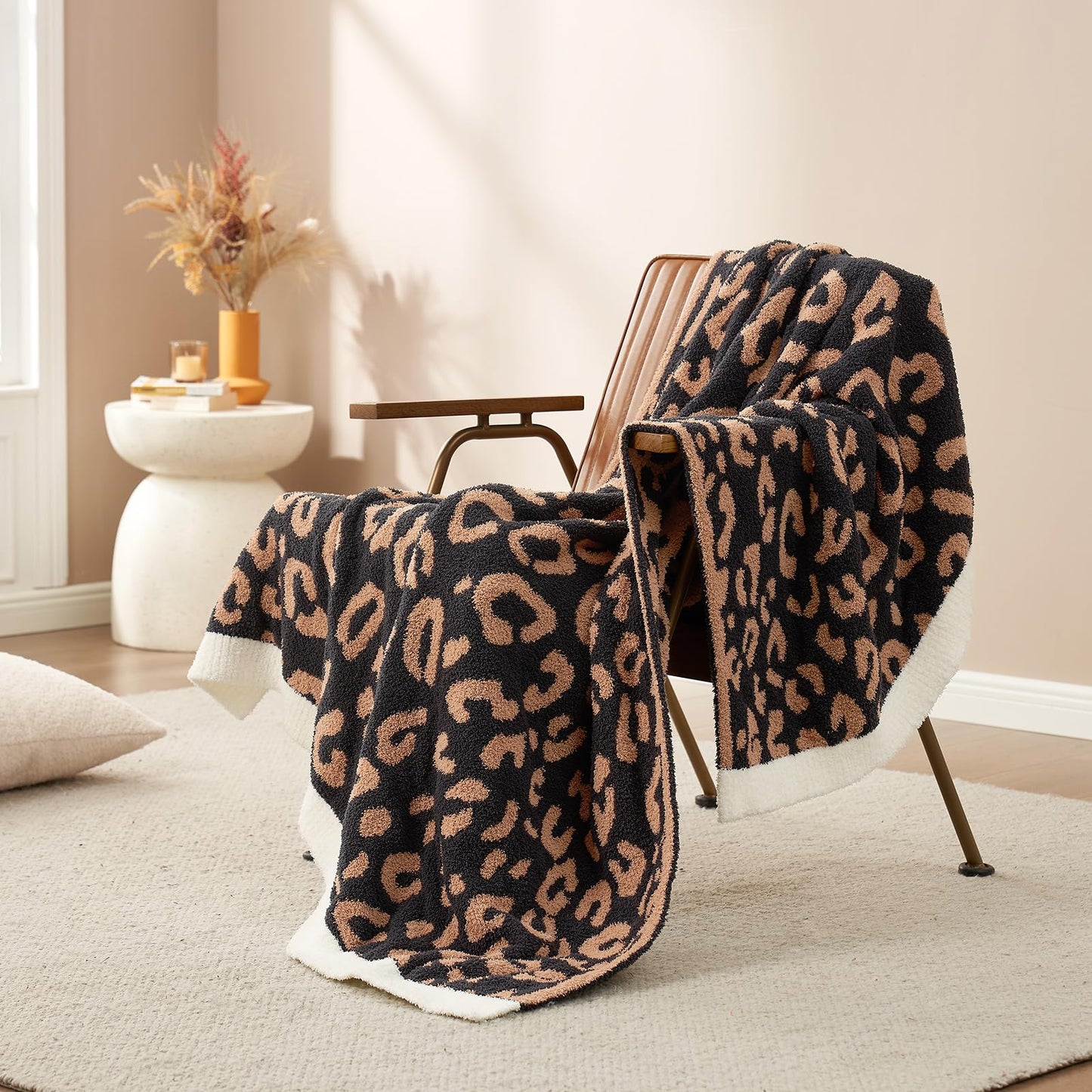 Checkered Microfiber Throw Blanket Soft Couch Sofa Bed Decorative Blanket