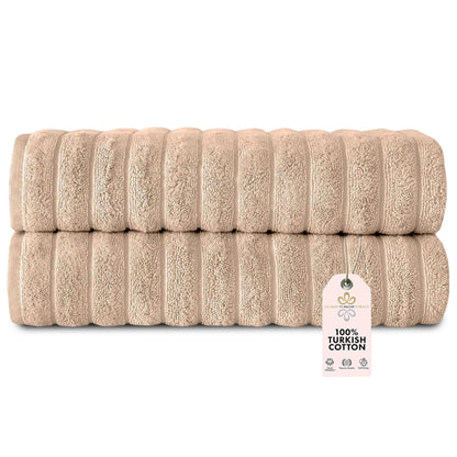 Turkish Cotton Luxury Towel Set Ultra Absorbent Spa Bath Towels
