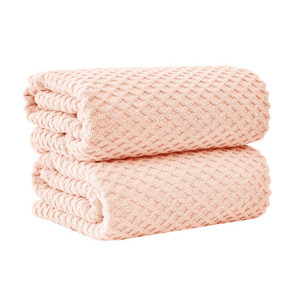 Quick Dry Cotton Bath Towel Set Absorbent Durable Bathroom Towels
