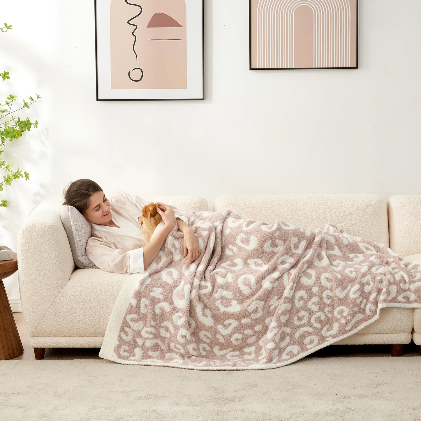 Checkered Microfiber Throw Blanket Soft Couch Sofa Bed Decorative Blanket