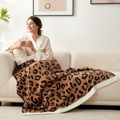 Checkered Microfiber Throw Blanket Soft Couch Sofa Bed Decorative Blanket