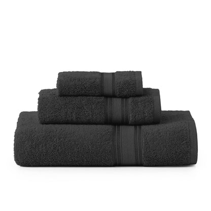 Zero Twist Cotton Bath Towel Set Quick Dry Ultra Absorbent Soft Towels