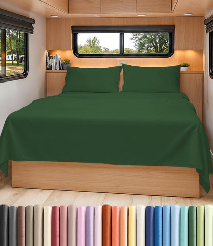 Cooling Sheet Set 4 Piece Ultra Soft Deep Pocket Breathable Bedding