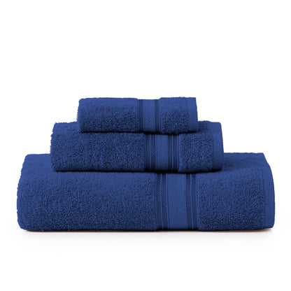 Zero Twist Cotton Bath Towel Set Quick Dry Ultra Absorbent Soft Towels