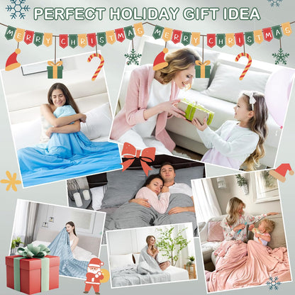Cooling Blanket Lightweight Breathable Summer Sleep Blanket