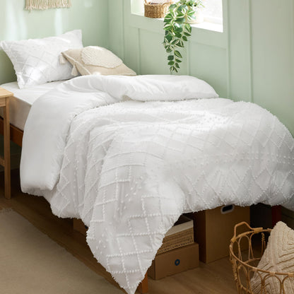 Boho Duvet Cover Soft Breathable All Season Bedding Machine Washable