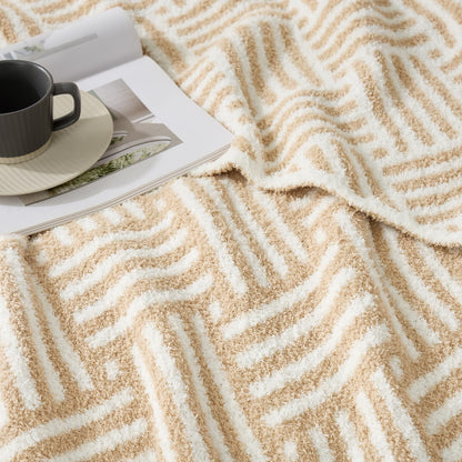 Waffle Throw Blanket Ultra Soft Lightweight Couch Bed Sofa Blanket