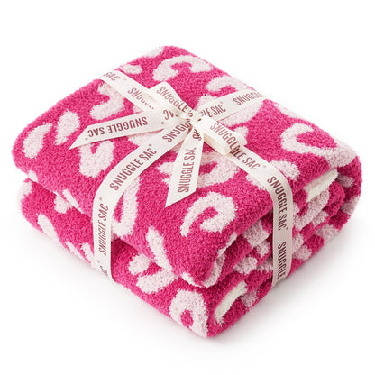 Checkered Microfiber Throw Blanket Soft Couch Sofa Bed Decorative Blanket