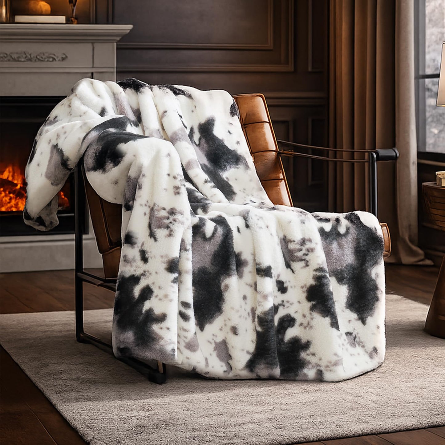Faux Fur Sherpa Throw Blanket Double Sided Soft Fluffy Warm Couch Bed Blanket