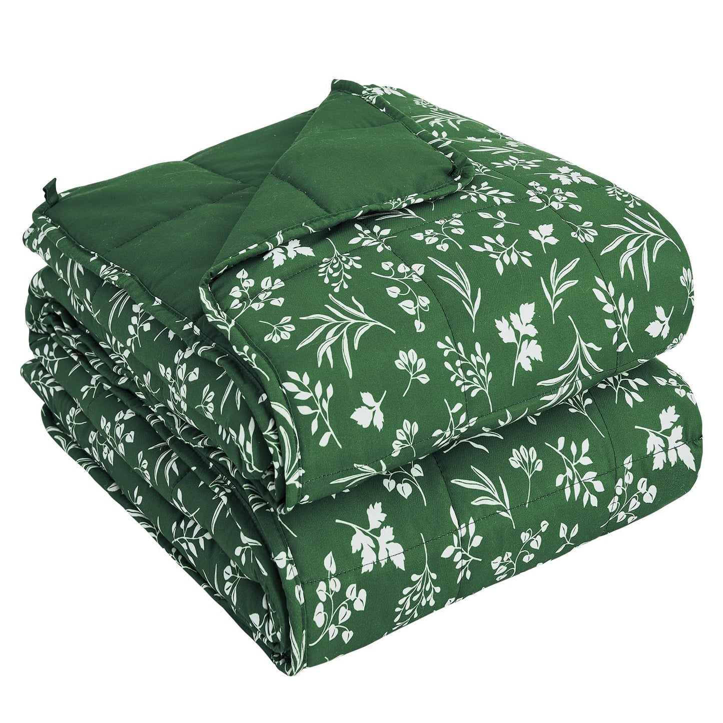 Cooling Weighted Blanket Microfiber Glass Bead Machine Washable Heavy Blanket