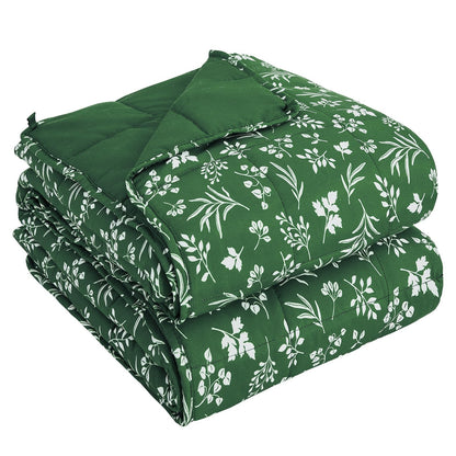Cooling Weighted Blanket Microfiber Glass Bead Machine Washable Heavy Blanket