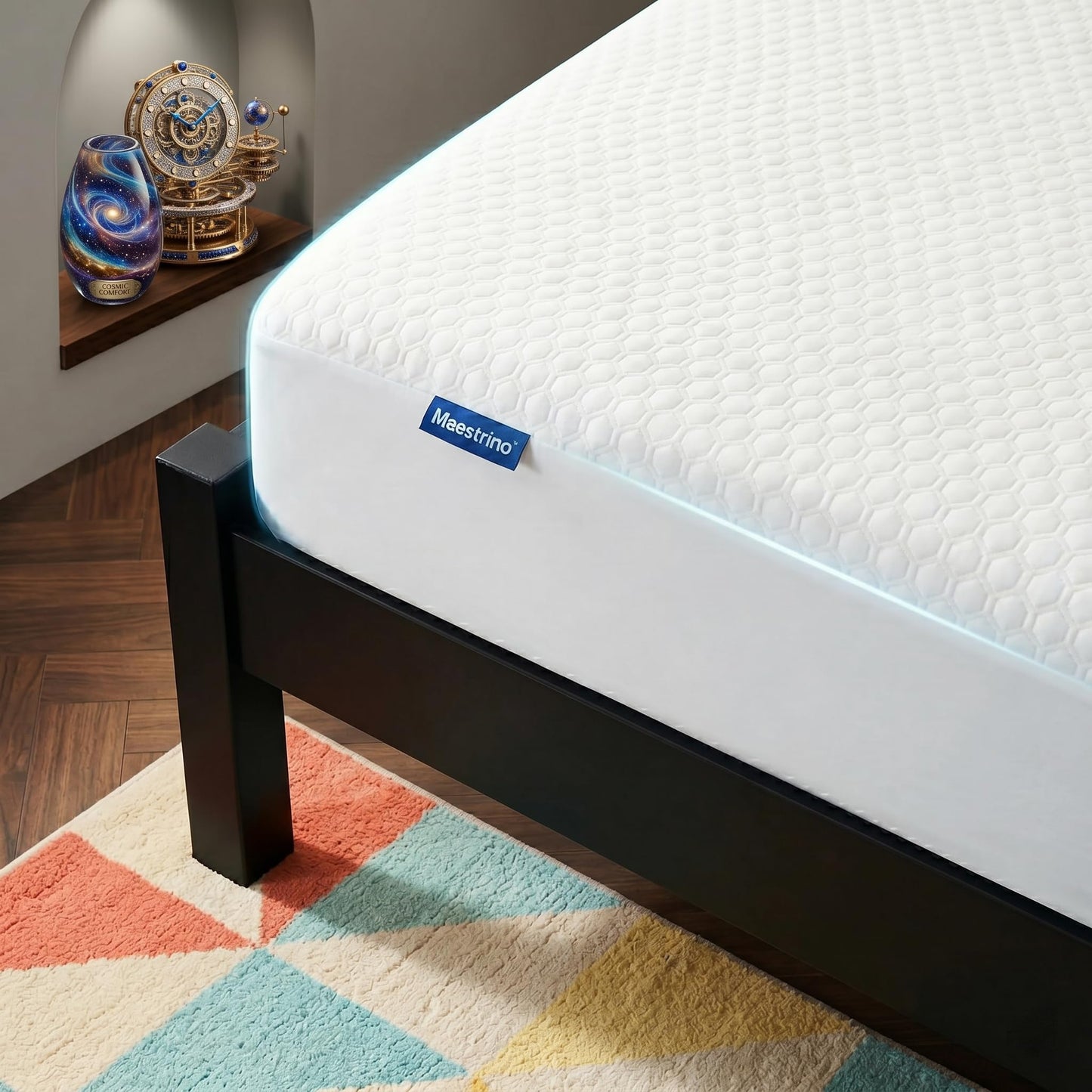 Waterproof Tencel Mattress Protector Deep Pocket Hypoallergenic Temperature Regulating Mattress Pad