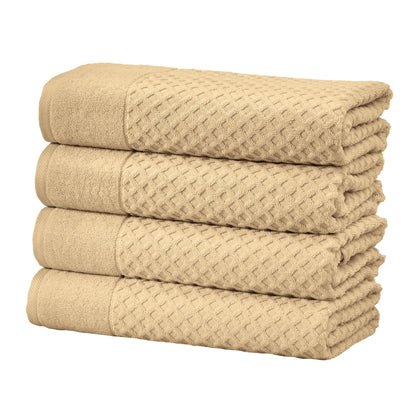 Quick Dry Cotton Bath Towel Set Absorbent Durable Bathroom Towels
