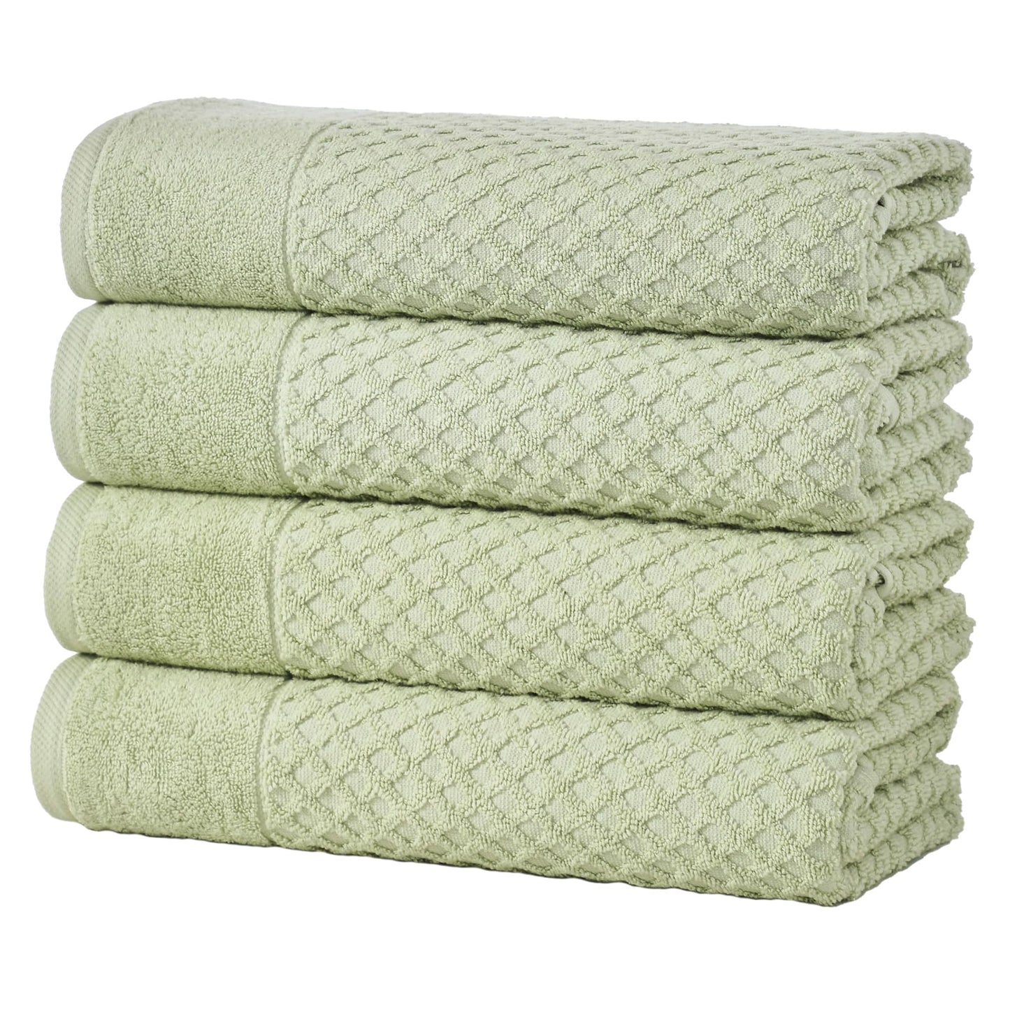 Quick Dry Cotton Bath Towel Set Absorbent Durable Bathroom Towels
