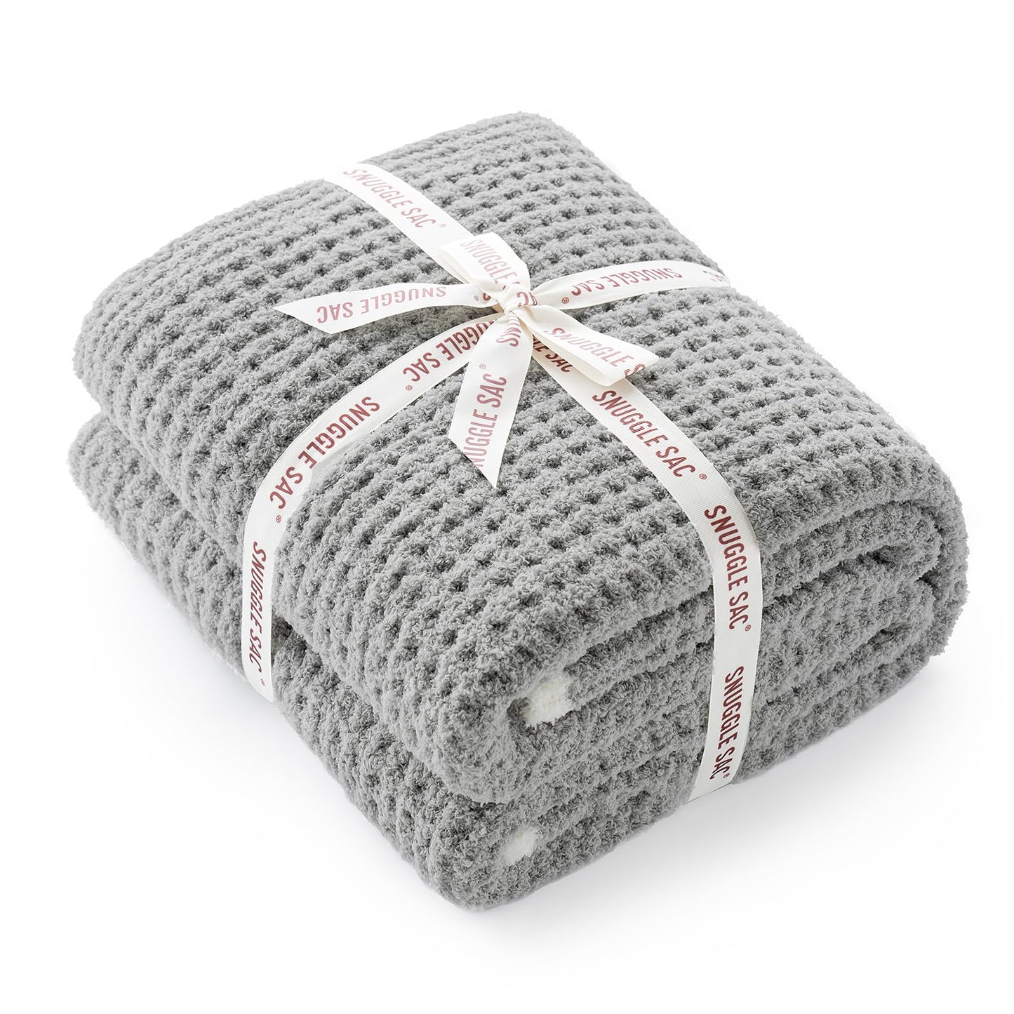 Waffle Throw Blanket Ultra Soft Lightweight Couch Bed Sofa Blanket