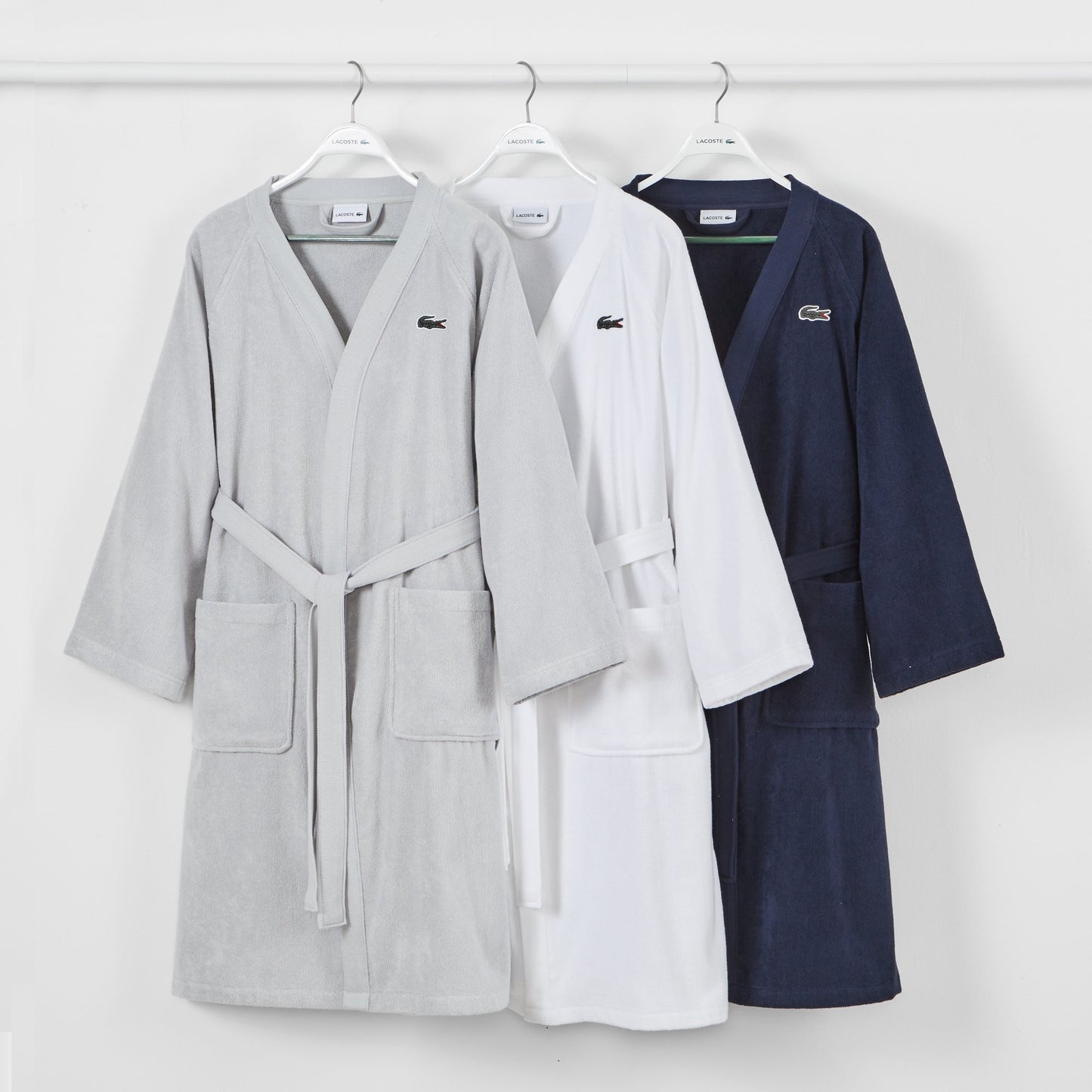 Cotton Terry Bathrobe Unisex Soft Absorbent Quick Dry Spa Robe