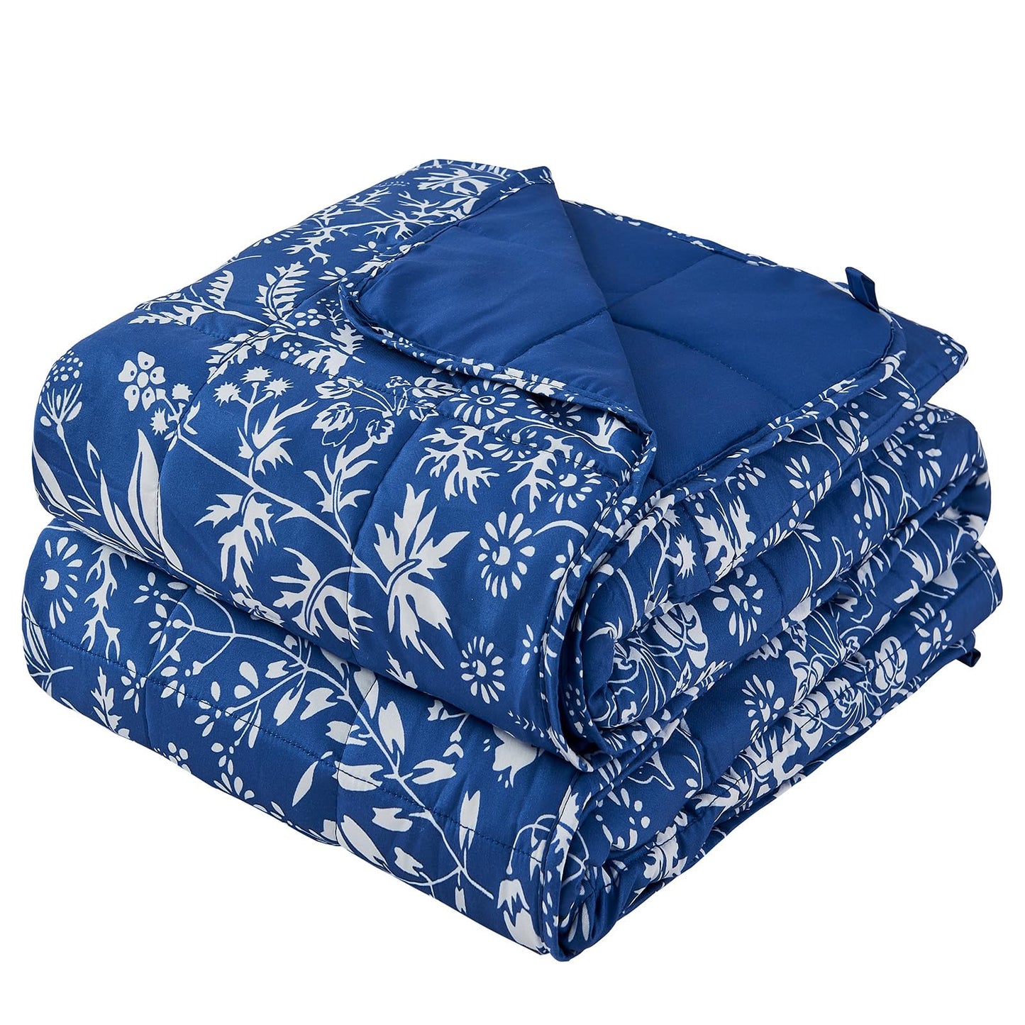 Cooling Weighted Blanket Microfiber Glass Bead Machine Washable Heavy Blanket