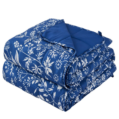 Cooling Weighted Blanket Microfiber Glass Bead Machine Washable Heavy Blanket