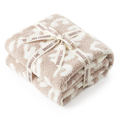 Checkered Microfiber Throw Blanket Soft Couch Sofa Bed Decorative Blanket