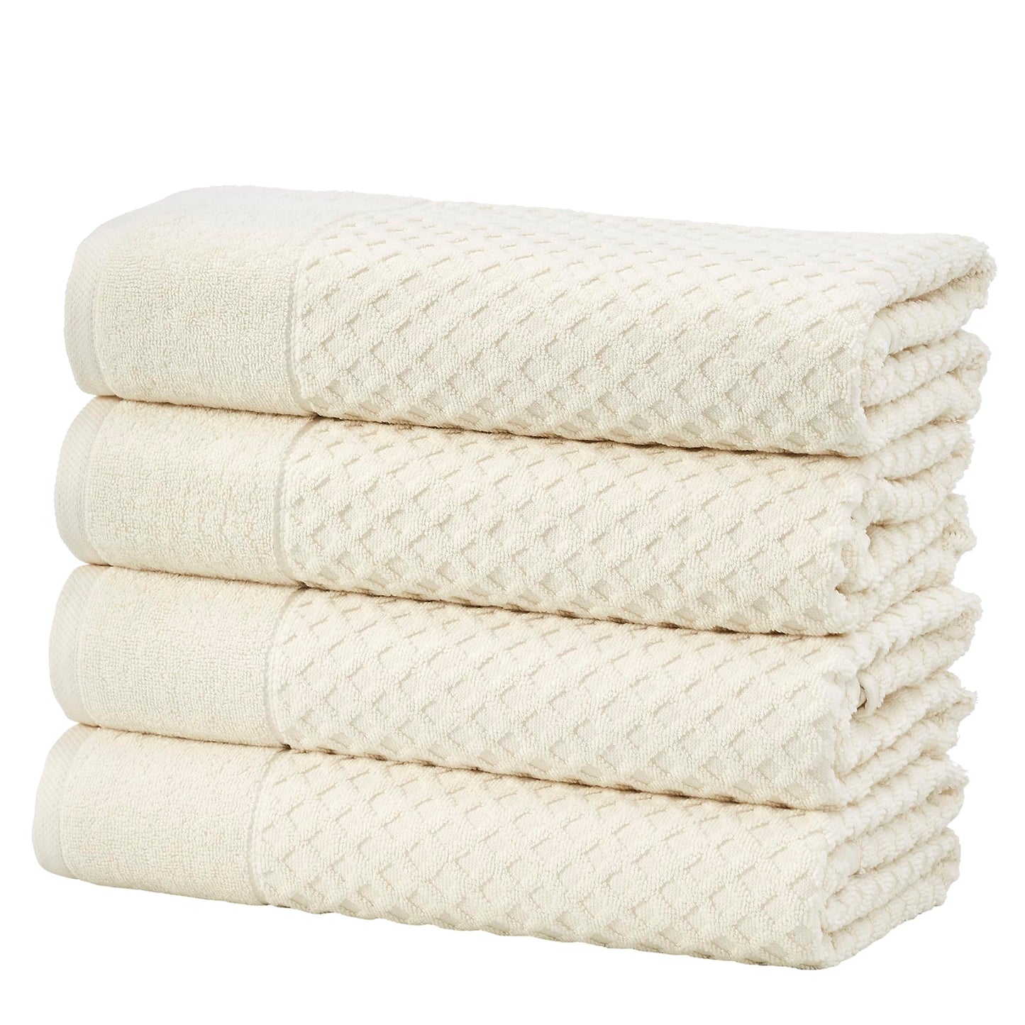 Quick Dry Cotton Bath Towel Set Absorbent Durable Bathroom Towels