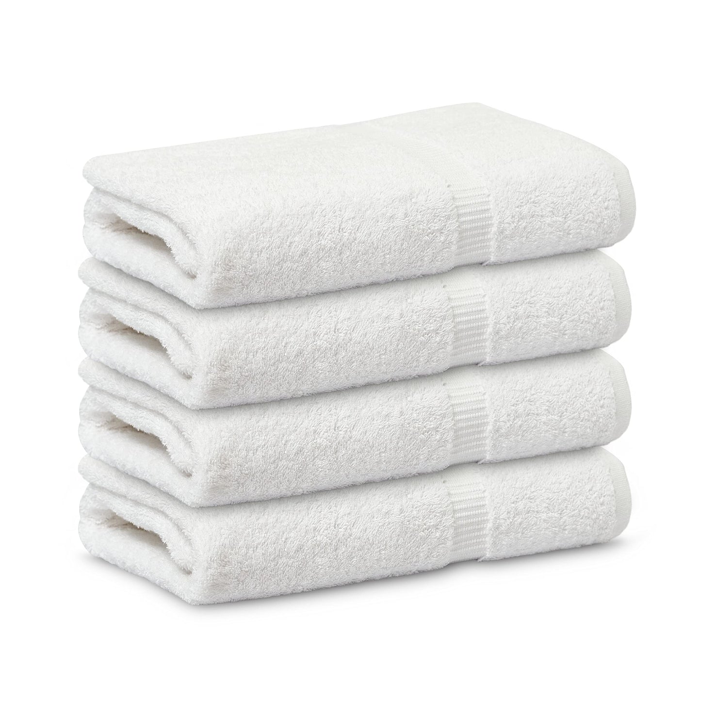 Ring Spun Cotton Bath Towel Set Hotel Spa Soft Absorbent Towels 27x54
