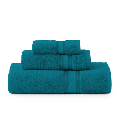 Zero Twist Cotton Bath Towel Set Quick Dry Ultra Absorbent Soft Towels