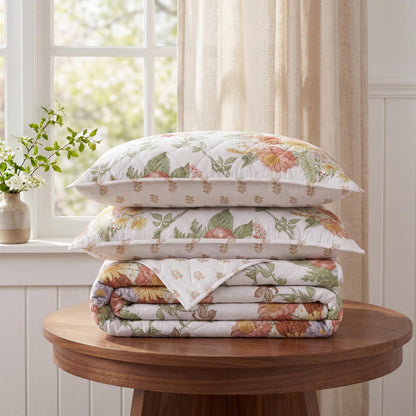 WRENSONGE Floral Quilt Set