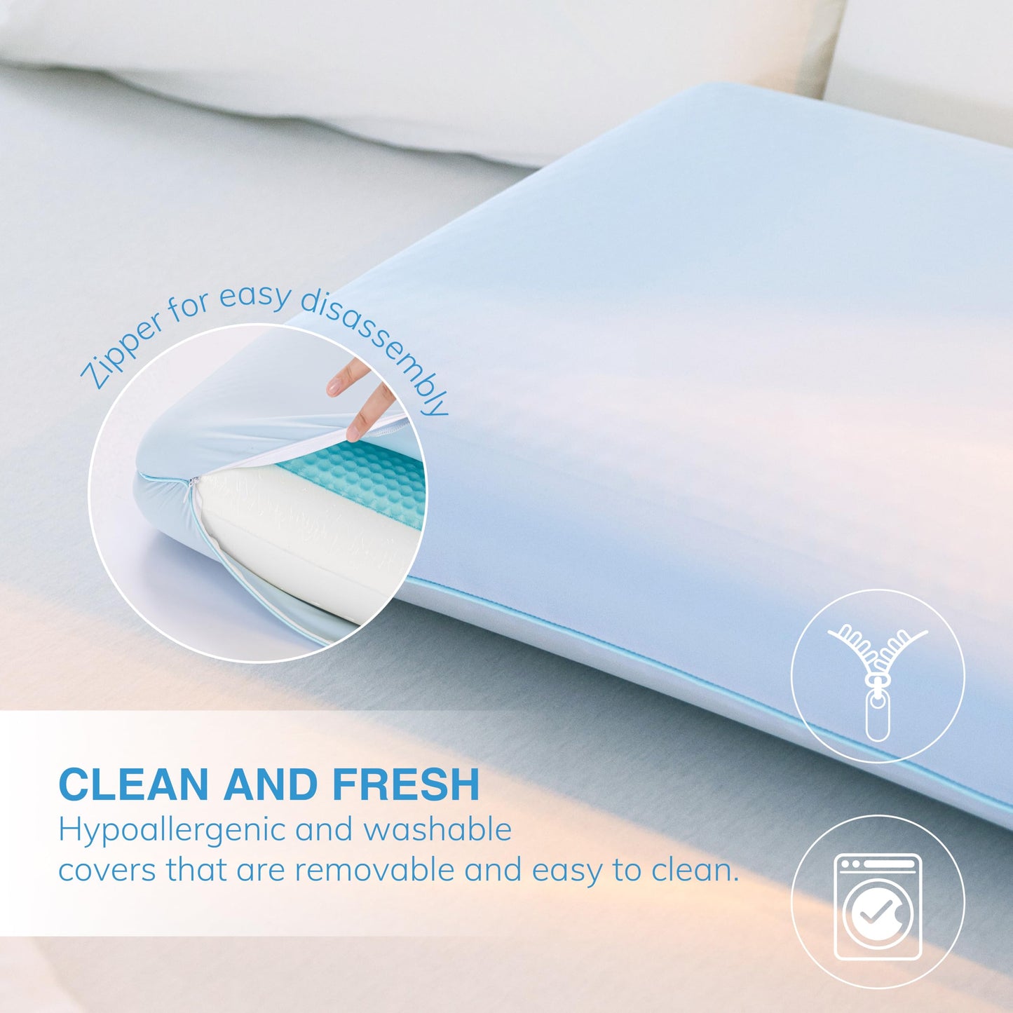 EGOHOME Sleep Memory Foam Pillow