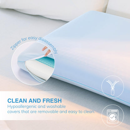 EGOHOME Sleep Memory Foam Pillow