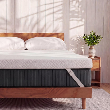 VALUXE Gel Memory Foam Mattress Topper with Washable Cover
