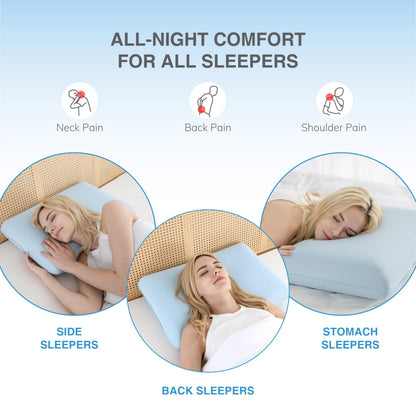 EGOHOME Sleep Memory Foam Pillow