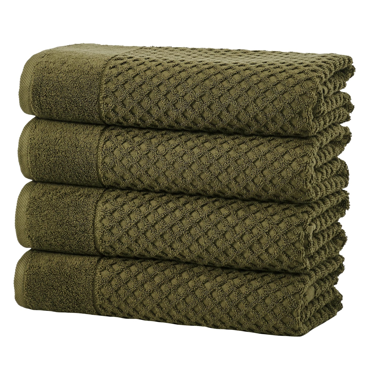 Quick Dry Cotton Bath Towel Set Absorbent Durable Bathroom Towels