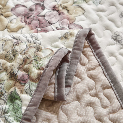 Flysheep Floral Quilt Set-QST1