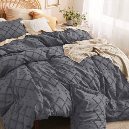 Boho Duvet Cover Soft Breathable All Season Bedding Machine Washable